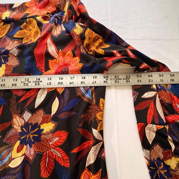 Bleeker & McDougal Women's Long Bell Sleeve Pullover Multicolor Top Large M - Picture 4 of 9